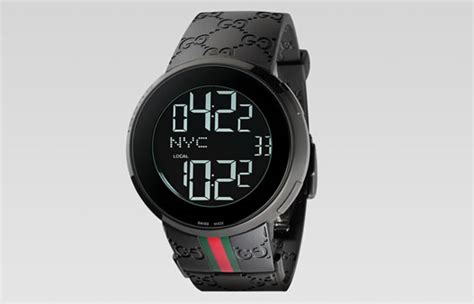 iced out gucci digital watch replica